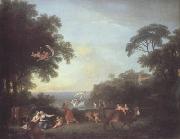 Francesco Zuccarelli Landscape with the Rape of Europa (nn03) oil painting reproduction